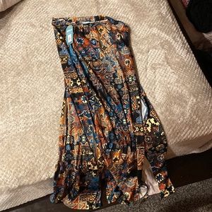 Earthbound Wrap Maxi Skirt